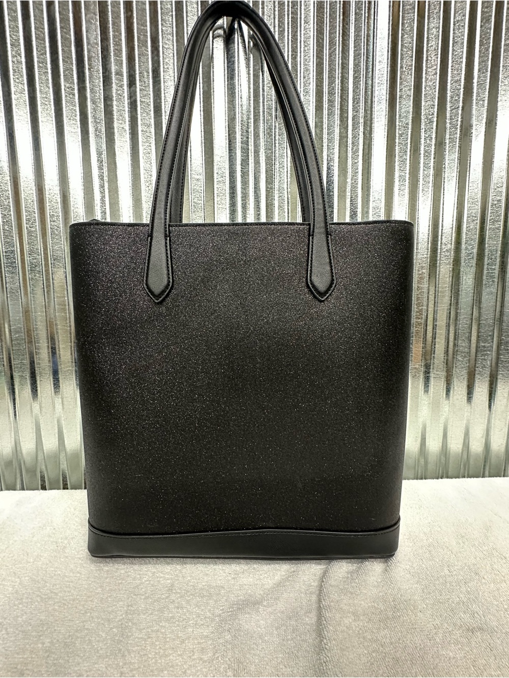 Kate Spade Black Glitter Tote Bag - Picture 4 of 15